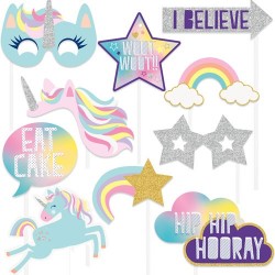 Unicorn Party Photo Booth Props