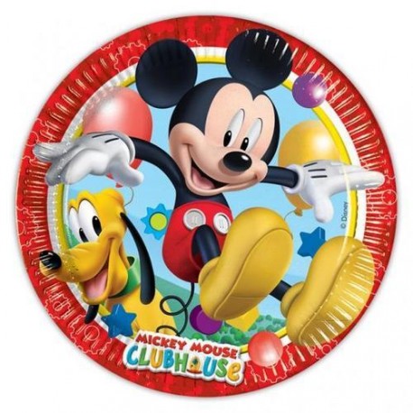 Piattini Topolino Mickey Club House