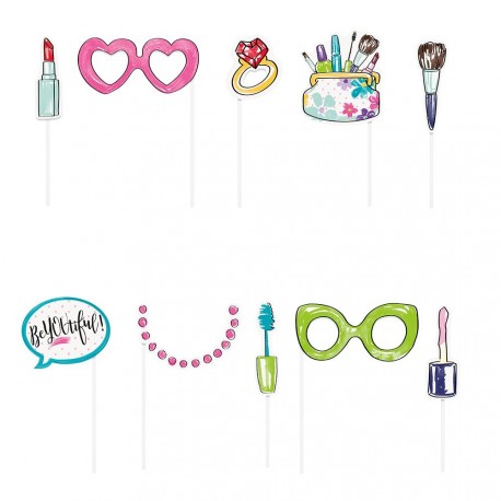 Spa Party or Beauty Party Photo Props