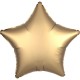 Gold Star Satin Luxe Foil Balloon