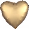 Gold Heart Satin Luxe Foil Balloon