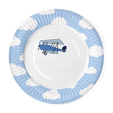 Little Plane Party Plates