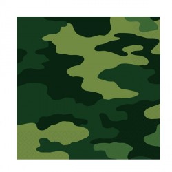 Camouflage Lunch Napkins