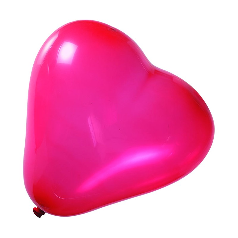 Palloncini a forma di cuore rosso
