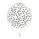 Palloncini Trasparenti a Pois Neri