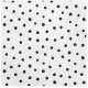 White and black dots Napkins