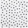 White and black dots Napkins