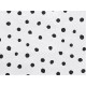 White and black dots Napkins - detail