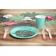 Turquoise Plates - Tropical Party range
