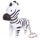 Jungle Animals Keychains - Zebra