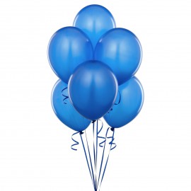 Royal Blue Latex Balloons 10pc