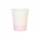 Pastel Pink and Foil Gold Cups - Pink