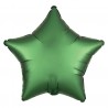 Satin Emerald Green Star Foil Balloon