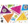 Assorted triangular plates - Monsters Party