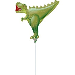 T-Rex Dinosaur MiniShape Foil Balloon