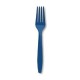 Forchette Plastica Blu 24pz