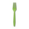 Green Plastic Forks 24pc