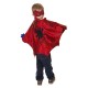 Costume Supereroe Uomo Ragno 3 - 4 anni con mantello, maschera, polsini
