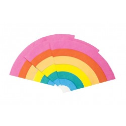 Rainbow Foil Napkins