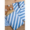 Bustine a righe Azzurro con stickers