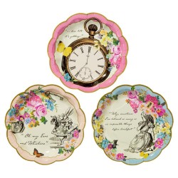 Truly Alice Assorted Plates