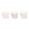 Pink Dots Cupcake Wrappers