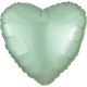 Mint Green Heart shaped Foil Balloon