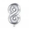 8 Silver Foil Balloon