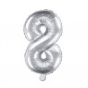 Palloncino foil 8 Silver