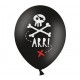 Pirate Skull Balloons 5 pc