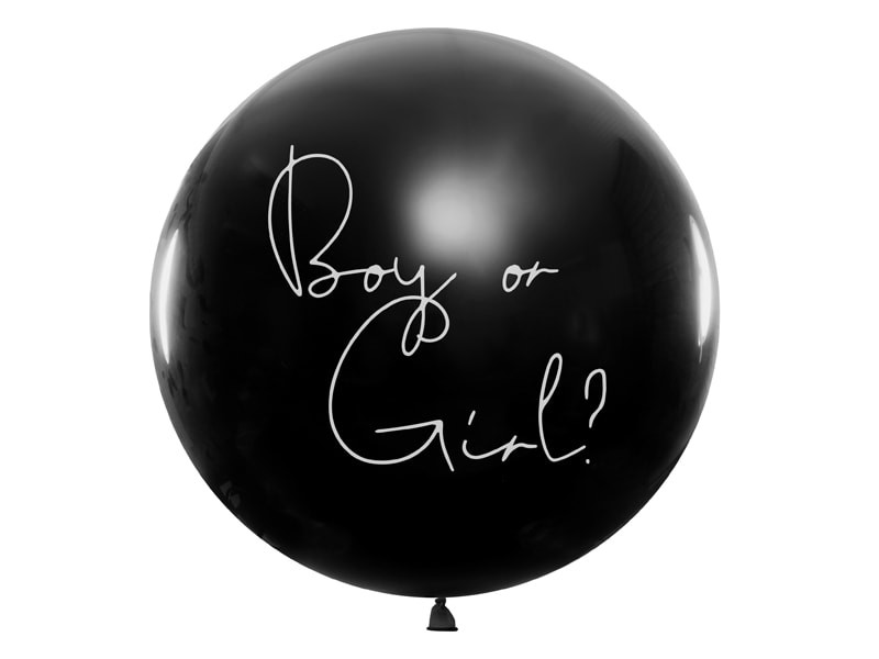 2Pcs Baby Shower palloncini, Palloncini Baby Shower Boy or Girl Gender