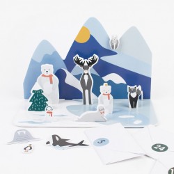 Calendario dell'Avvento Animali Polari