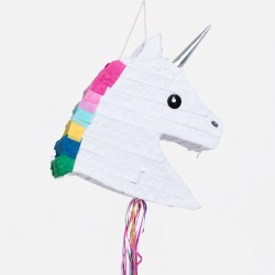 Pignatta Unicorno in carta crespa