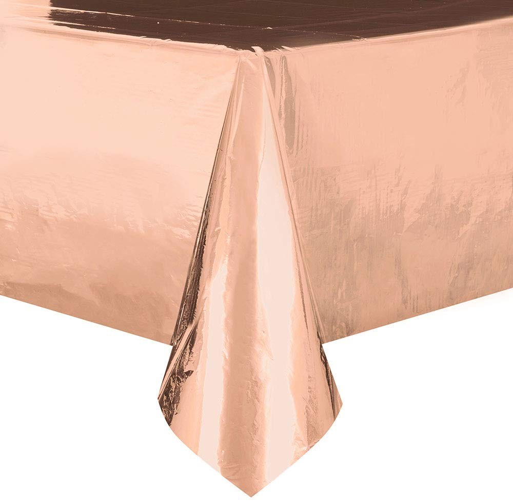 Tovaglia Oro Rosa Metallizzato