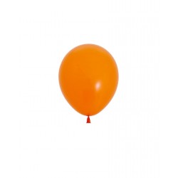 Orange Mini Latex Balloons