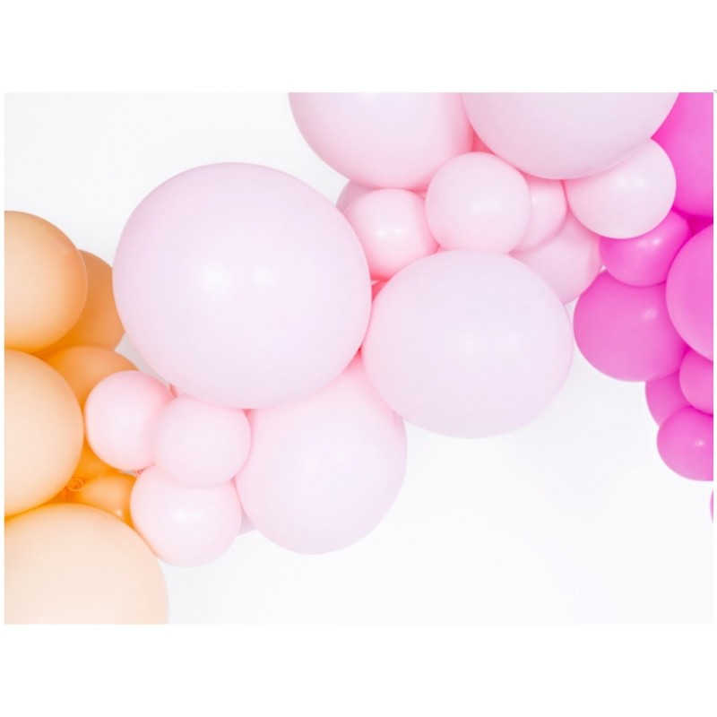 Mini Palloncini Lattice Rosa Pastello Mini Palloncini Lattice Rosa Pastello