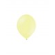 Pastel Light Yellow Mini Balloons