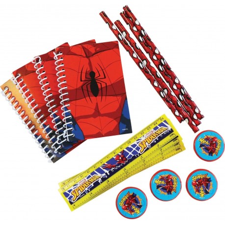Gadget Spiderman Assortiti 16 pezzi