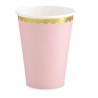 Pink and Gold Cups