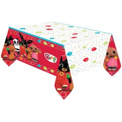 Bing party plastic tablecover