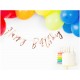 Festone Happy Birthday Oro Rosa - deco festa Arcobaleno