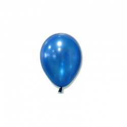 Metallic Blue Mini Balloons 5pc