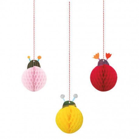 Set Pendenti Coccinelle 3pz