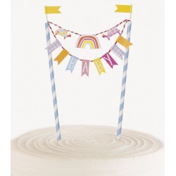 Cake Topper Baby Zoo per torta Baby Shower