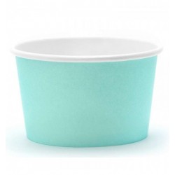 Turquoise Ice cream cups