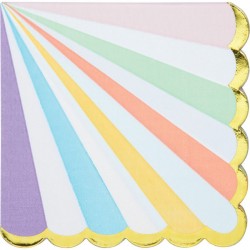 ParPix Tovaglioli Per Baby Shower 20 Pezzi, 33x33 Cm, Tema Orsetto Rosa E Blu - Perfetti Per 1° Compleanno, Festa Di Battesimo E Decorazioni Tavola