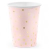 Light Pink and Golden Dots Cups