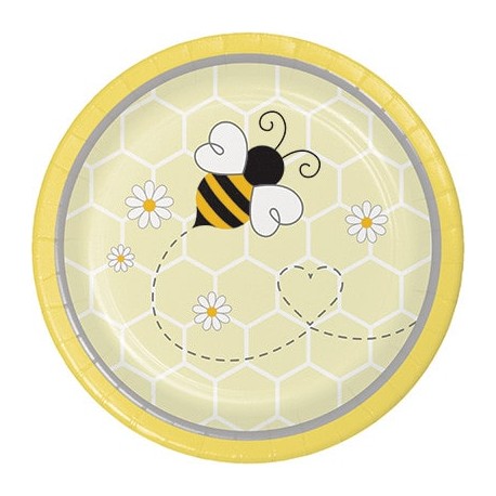 Busy Bees Dessert Plates