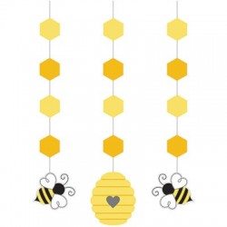 Bee Party Hanging Cutouts