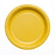 Yellow Paper Dinner Plates